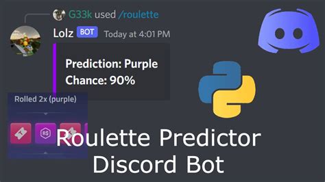 How To Make A Bloxflip Roulette Predictor Discord Py Youtube