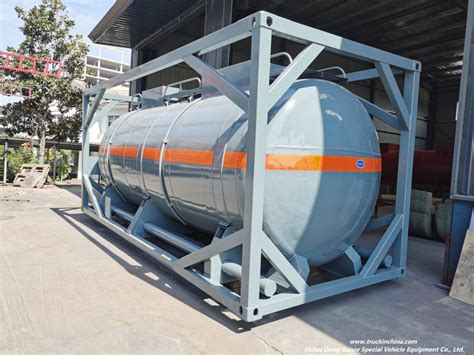 Iso Ft Nitric Acid Hno Storage Transport Tank Container