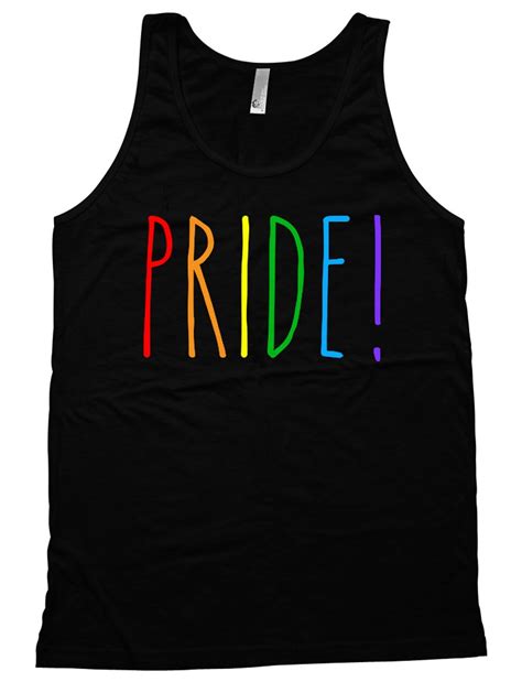 Gay Pride Clothing Lesbian Pride Shirts Lgbt Tank Top Rainbow