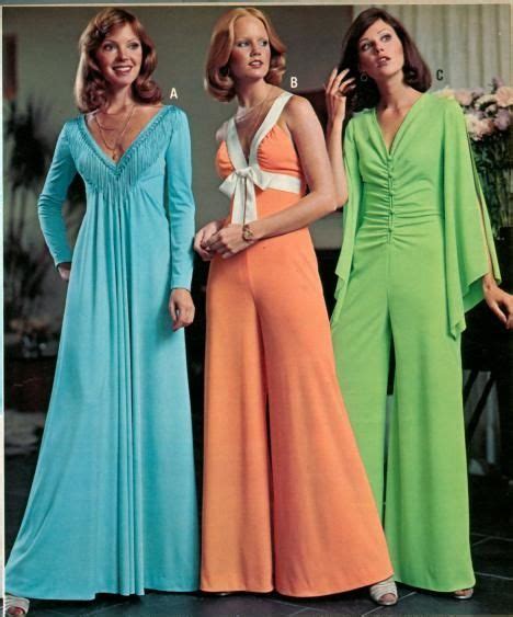 Women S Evening Gowns And Jumpsuits From The 70 S Patti Hansen 70s