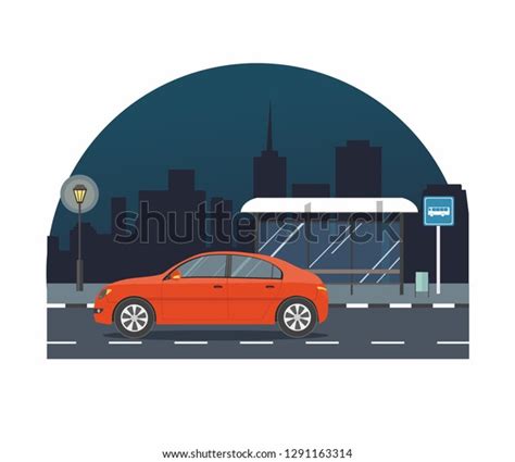 94 Car Parked Night Stock Vectors And Vector Art Shutterstock