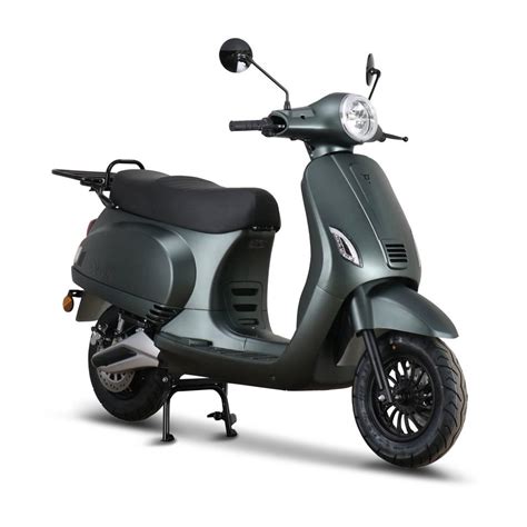 Iva Lux Electric Mat Groen Scooter Kopen Bij Central Scooters