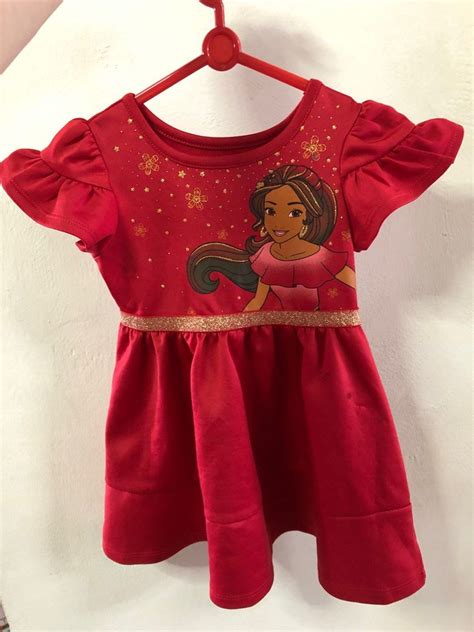 Disney Princess Red Dress Elena Avalor Babies And Kids Babies And Kids