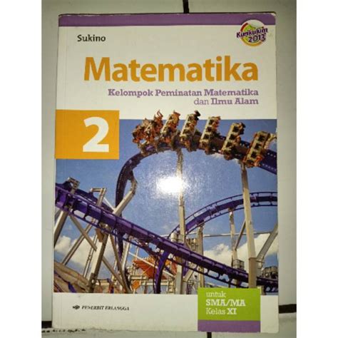 Jual Buku Matematika Peminatan Kelas Sma Ma Sukino Penerbit