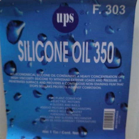 Jual UPS SILICONE OIL GRADE 350 1L MINYAK PELUMAS OLI SILIKON 1 LITER