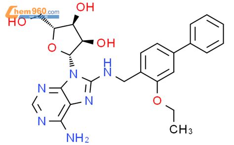 880155 80 6 Adenosine 8 3 Ethoxy 1 1 Biphenyl 4 Yl Methyl Amino