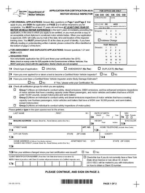 2025 Ny Dmv Inspection Stations And Certified Inspectors Fillable Printable Pdf And Forms