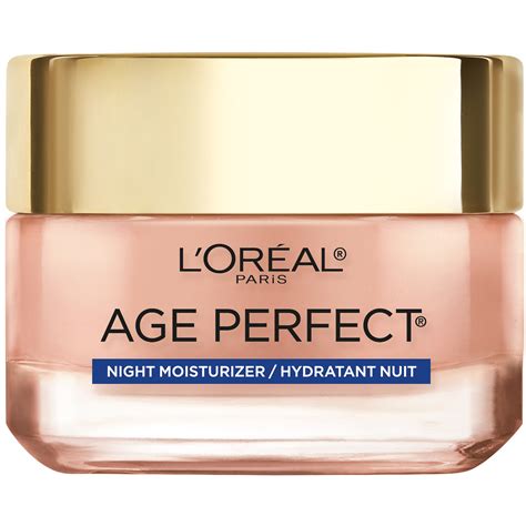 L Oreal Paris Age Perfect Rosy Tone Cooling Night Moisturizer Oz