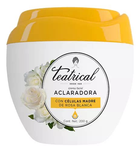 Crema Facial Teatrical Aclaradora X G Mercadolibre