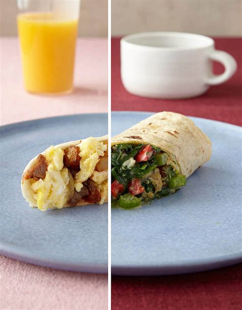 The Breakfast Burrito Variations Two Wrap Star Recipes Wsj