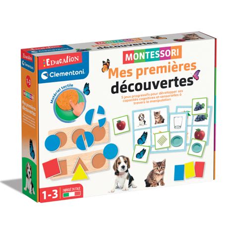 Mes Premi Res D Couvertes Montessori Clementoni King Jouet Premiers