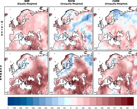 Anomaly Correlation Coefficient Acc Between The Predictions Obtained