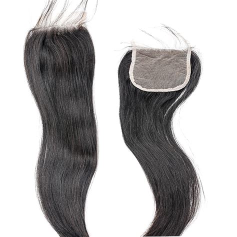 Closures Brazilian Straight Virgin Hair