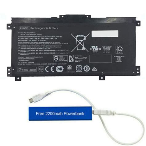 Lk Xl Replacement Battery For Hp Envy Ae Ce Bp Cn Whr