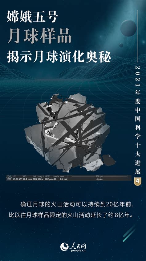 2021年度中国科学十大进展发布 经济·科技 人民网