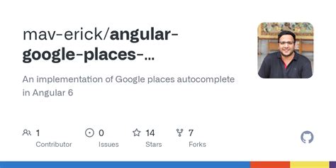 GitHub Mav Erick Angular Google Places Autocomplete Directive An