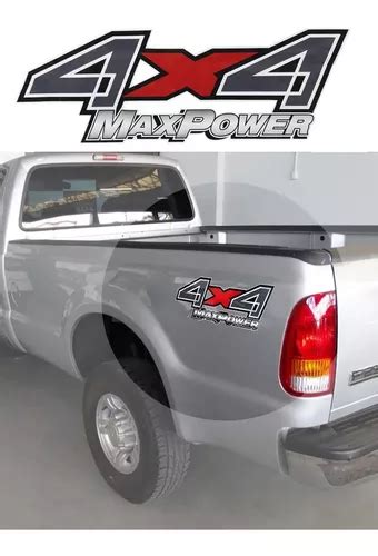 Emblema Adesivo 4x4 Max Power F250 Ford MercadoLivre