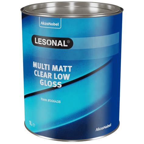 Multi Matt Clear Clearcoats Lesonal