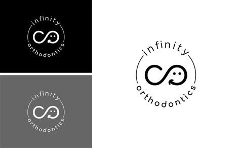 Premium Vector Infinity Orthodontic Logo Smile Dentistry Vector Template