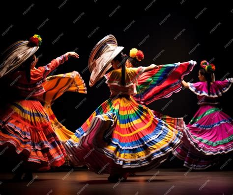 Premium AI Image | Traditional Mexican folk dance performances