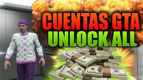 Gta V Unlock All Sorteo Cuentas Chetadas Youtube