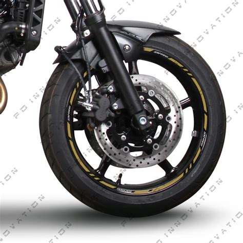 Suzuki SV650 Wheel Rim Stripes With Logos Moto Discovery