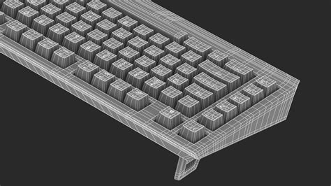 Alienware Pro Gaming Keyboard AW768 - 3D Model by frezzy