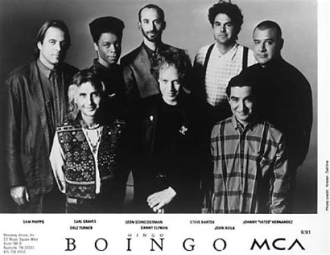 Oingo Boingo Vintage Concert Photo Promo Print, 1991 at Wolfgang's