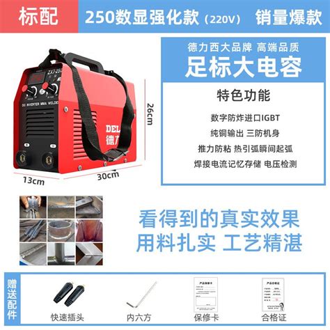 【廠家直銷】德力西電焊機220v家用小250 315兩用380v便攜小型全銅雙電壓焊機 蝦皮購物