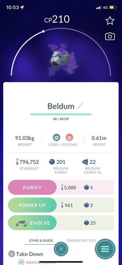 Shiny Beldum