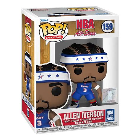 NBA Legends Funko POP Sports Vinyl Figura Allen Iverson 2005 9 Cm