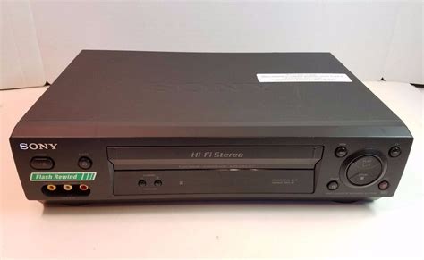 Sony Slv N Vhs Vcr For Sale Online Ebay Vcr Sony Cassette Recorder