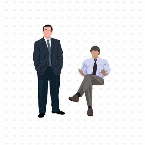 The Office TV Series Characters | AI + PNG | Studio Alternativi