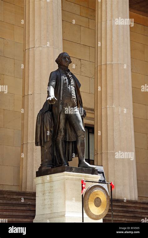 Statue of George Washington - Federal Hall National Memorial, New York ...