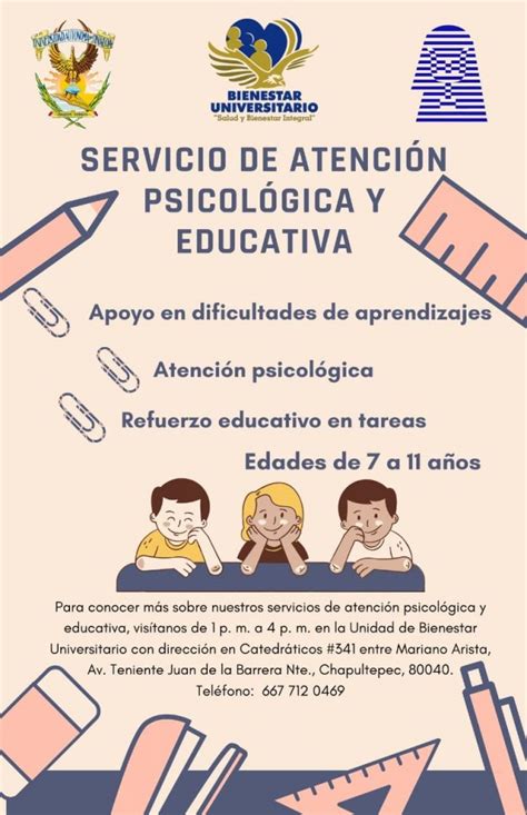 SERVICIO DE ATENCIÓN PSICOLÓGICA Y EDUCATIVA Bienestar Universitario UAS