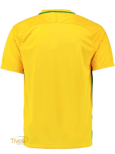 Camisa Brasil I Home CBF Nike 2016 2017 Infantil Mega Saldão