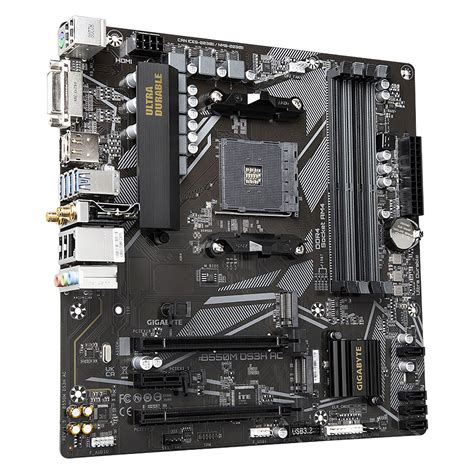 Gigabyte B550m Ds3h Ac Motherboard Ldlc 3 Year Warranty