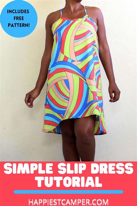 How To Make A Slip Dress With Free Pattern