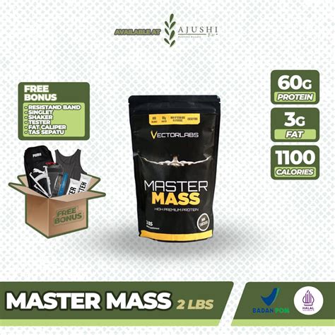 Jual Vectorlabs Master Mass Lbs Vector Labs Susu Weight Gainer