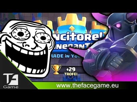 Corone Solo Pekka Con Vittoria Epica Troll Clash Royale Youtube