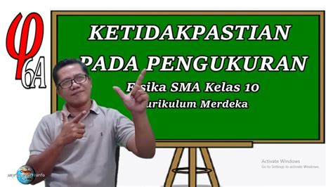 Ketidakpastian Pada Pengukuran Fisika Sma Kelas Kurikulum Merdeka