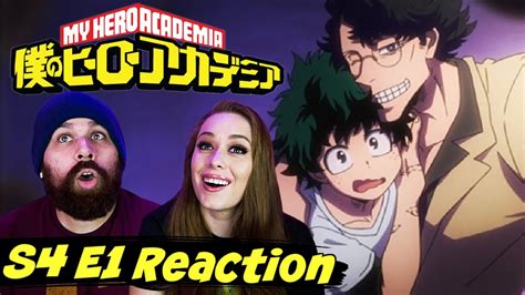 My Hero Academia S4 E1 The Scoop On U A Class 1 A Reaction Review