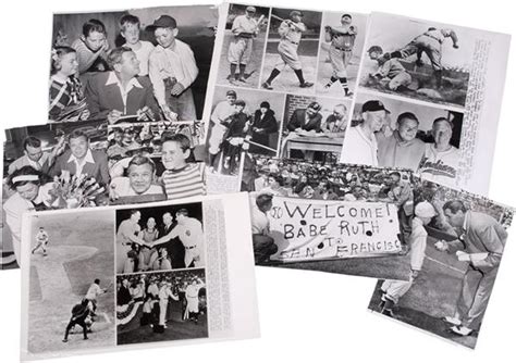 Babe Ruth Oversized Photographs 8