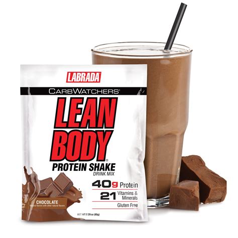 Lean Body Carbwatchers All In One Protein Shake Packets Labrada