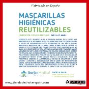 A Pack Uds Mascarillas Higi Nicas Reutilizables Ciclos Lavables