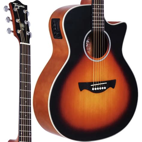 VIOLÃO TAGIMA TW 29 DS AÇO ELETRICO SERIE WOODSTOCK SUNBURST FOSCO