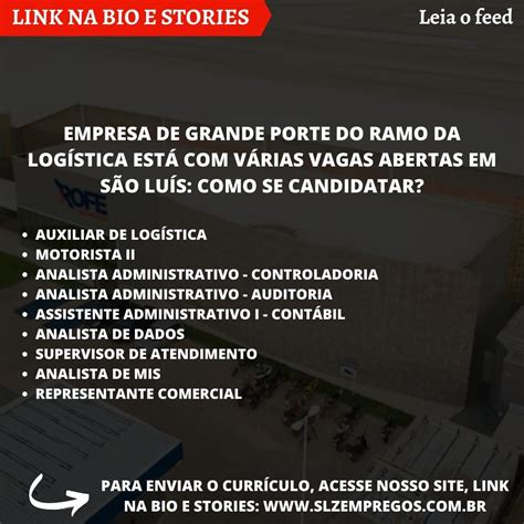 Empresa De Grande Porte Do Ramo Da Log Stica Est V Rias Vagas