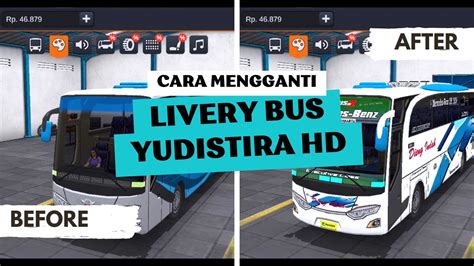 Bussid Cara Memasang Livery Pada Bus Yudistira Hd Bus Simulator