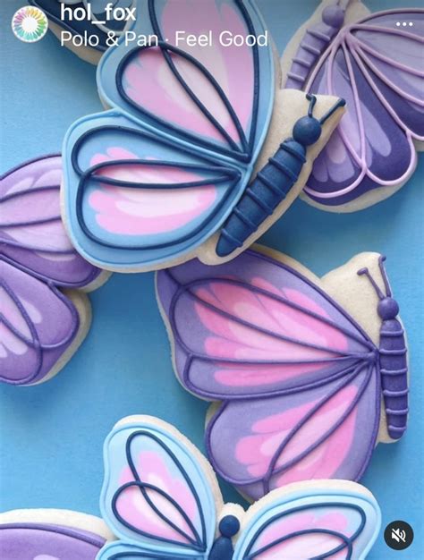 Pin on Cookies | Butterfly cookies, Butterfly cookies royal icing ...