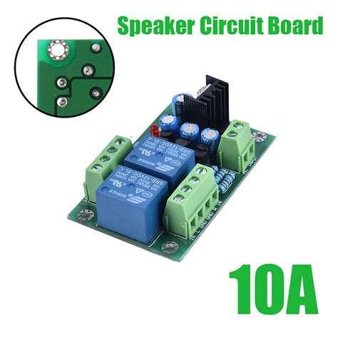 AUDIO SPEAKER PROTECTION Boards Dual Channel Relay PCB Circuit Module